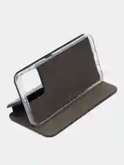 Темно-синий чехол-книжка для Realme C51 / Realme C53 / Реалми С53 / Realme Note 50