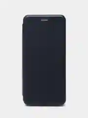 Темно-синий чехол-книжка для Infinix Hot 30 / Инфиникс Хот 30