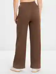 Коричневый брюки кюлоты женские, лапша