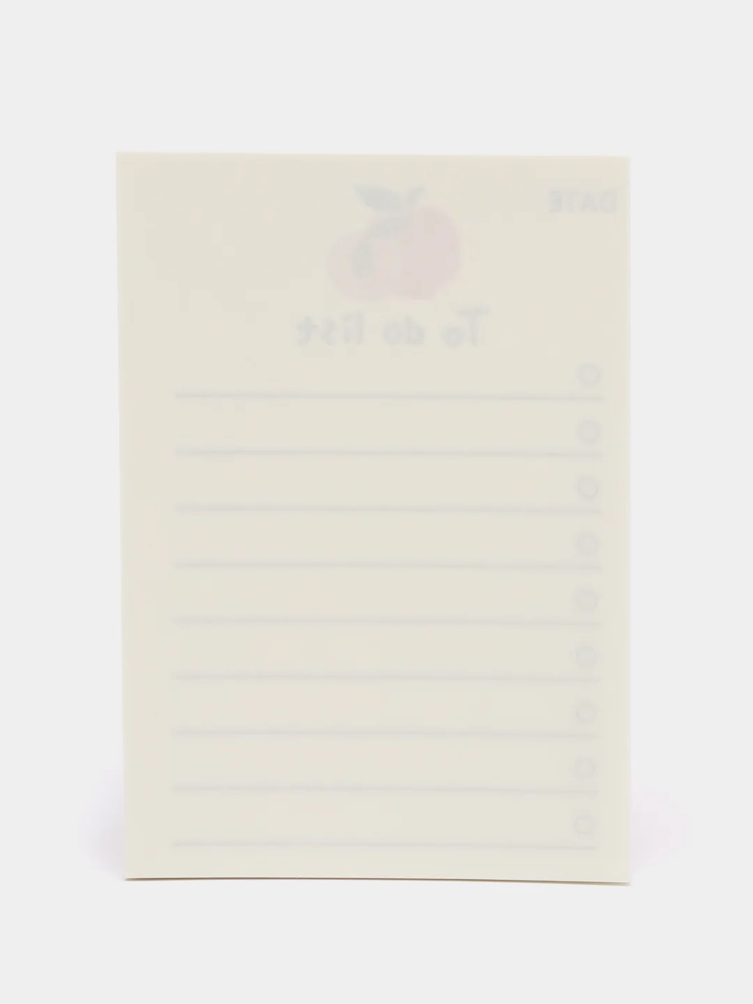 Розовый мини блокнот с отрывными листами to do list, планер