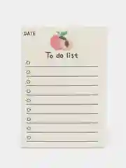 Розовый мини блокнот с отрывными листами to do list, планер