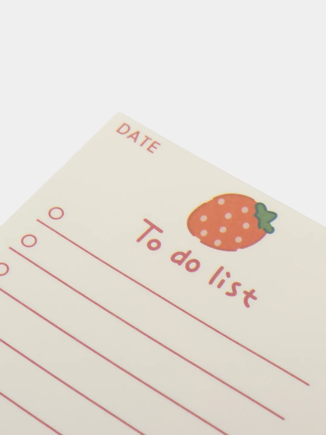 Зеленый мини блокнот с отрывными листами to do list, планер