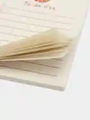 Зеленый мини блокнот с отрывными листами to do list, планер