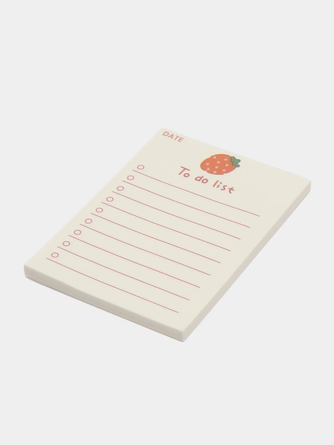 Зеленый мини блокнот с отрывными листами to do list, планер