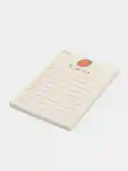 Зеленый мини блокнот с отрывными листами to do list, планер