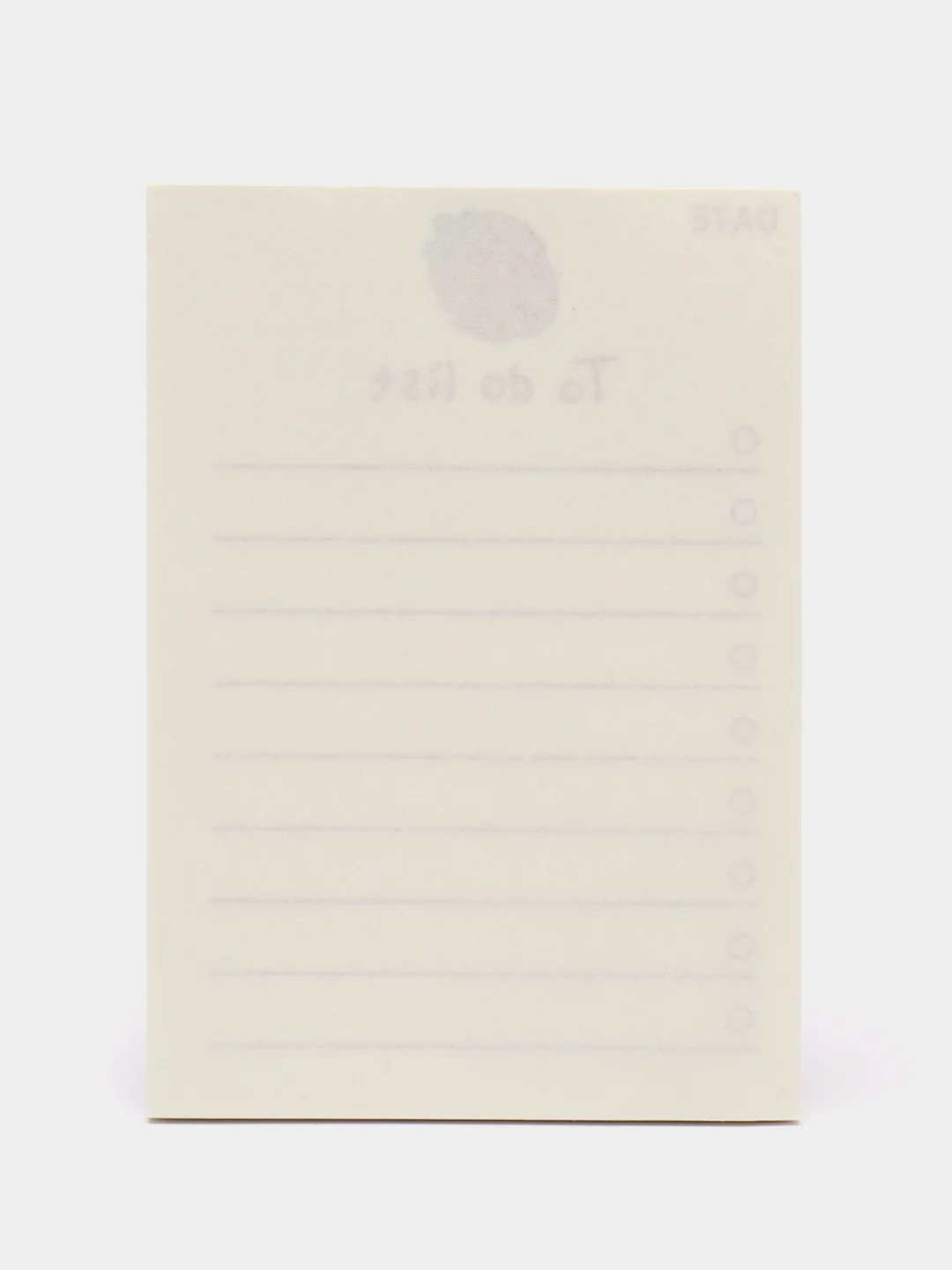 Зеленый мини блокнот с отрывными листами to do list, планер