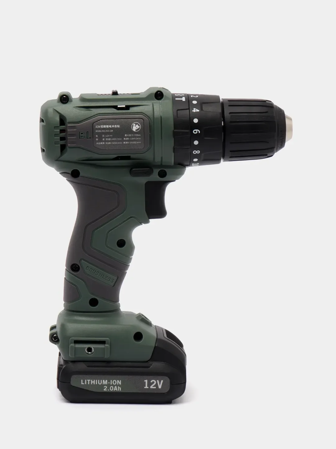 Зеленый аккумуляторная ударная дрель-шуруповерт Xiaomi MarsWorker 12V Lithium Impact Drill