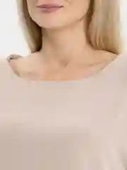 Светло-бежевый женский, летний костюм, оверсайз