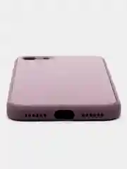 Синий силиконовый чехол для iPhone 7, iPhone 8, iPhone SE 2020, со стеклянной панелью