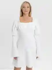 Белый платья женские вечерние c вырезом