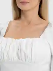 Белый платья женские вечерние c вырезом