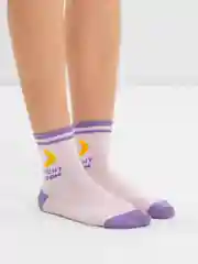 Белый носки женские с рисунком