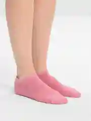 Коралловый меланж однотонные хлопковые носки, подследники , 36-40, хлопок 100%