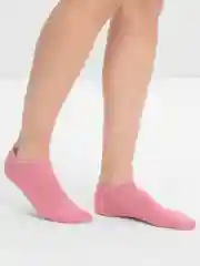 Коралловый меланж однотонные хлопковые носки, подследники , 36-40, хлопок 100%