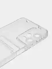 Прозрачный чехол для Xiaomi Poco X5 / Сяоми Поко Х5 прозрачный, с карманом для карты