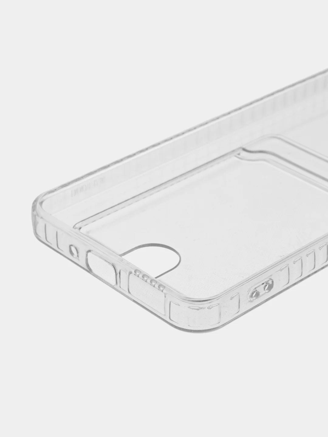 Прозрачный чехол для Xiaomi Poco X5 / Сяоми Поко Х5 прозрачный, с карманом для карты