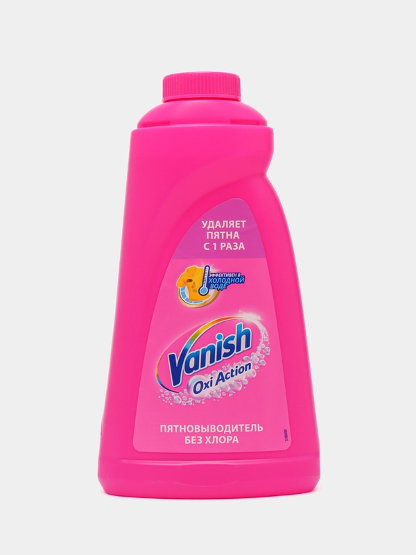 Пятновыводитель VANISH Oxi Action, жидкий, без хлора, 1 л