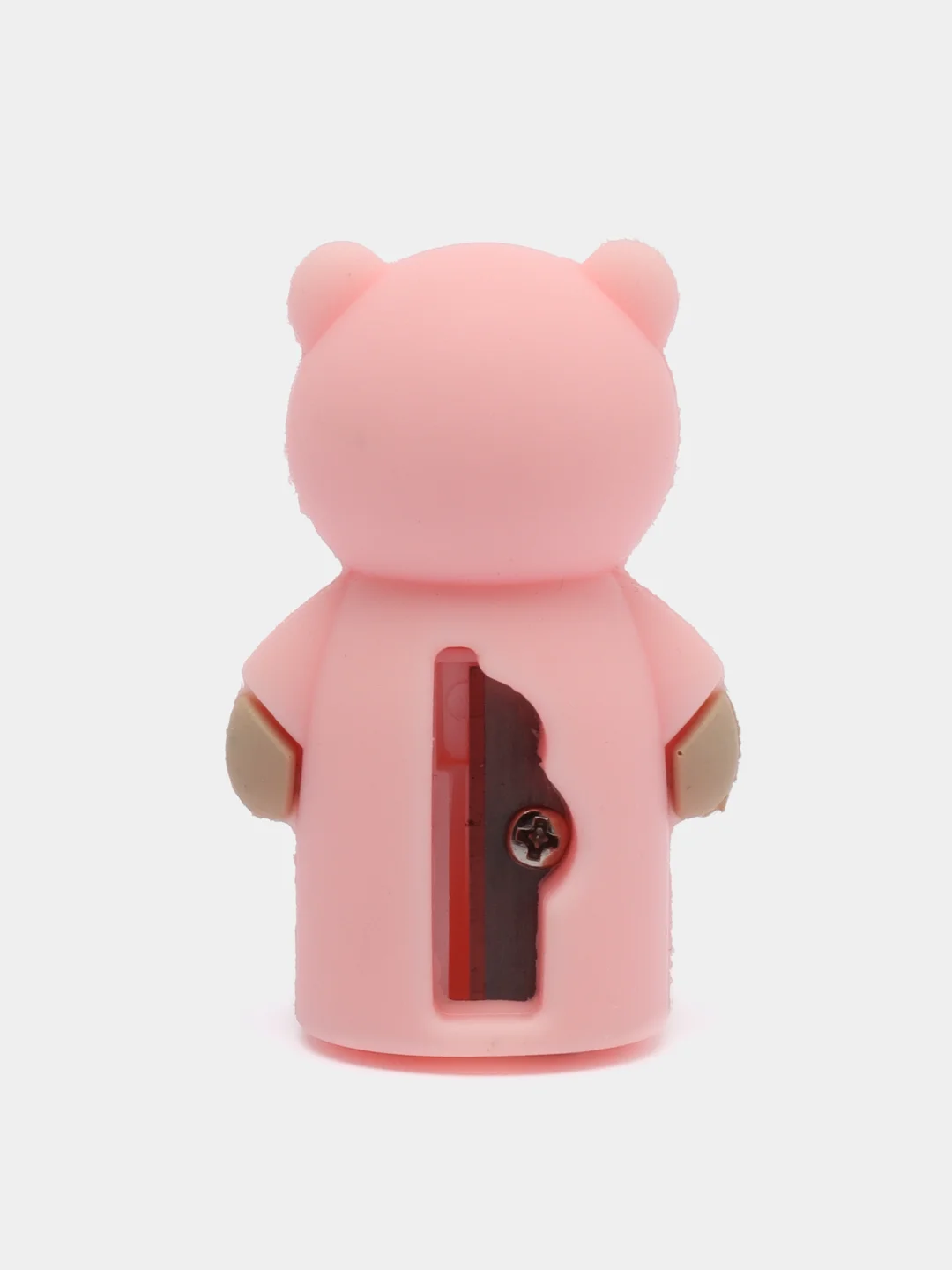 Розовый м-3013 точилка пластиковая Bear