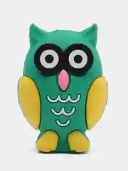 Лесной зеленый точилка пластиковая OWL, 1 отверстие для заточки