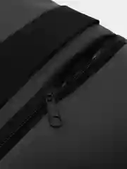 Серый подушка подспинник для поясницы MATEX "ORTO", экокожа с перфорацией