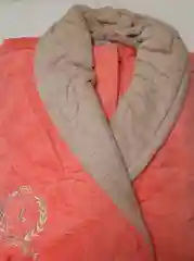 Коралловый халат женский ,Состав ткани - ХЛОПОК 100% ,Ткань - махра,Хорошо впитывает воду