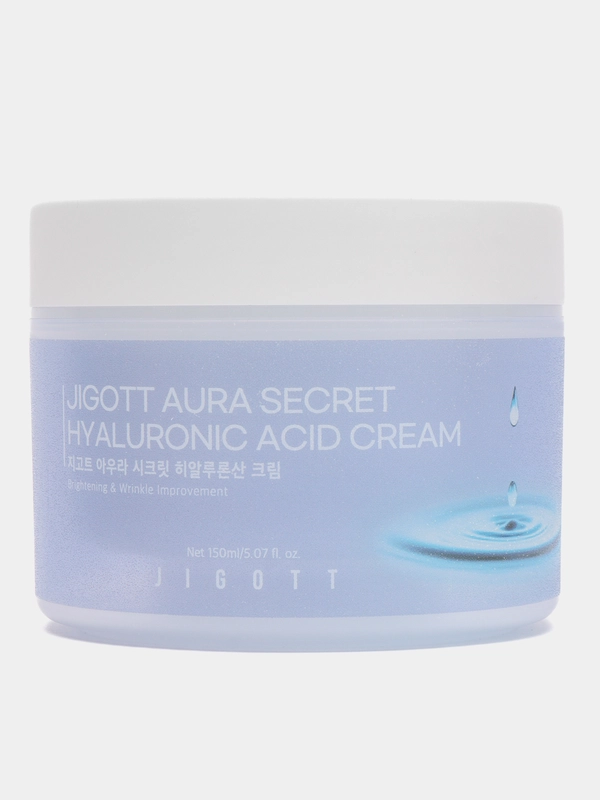 Крем для лица с гиалуроновой кислотой Jigott Aura Secret Hyaluronic Acid Cream, 150 мл