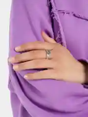 Кольцо "Плачущее сердце", без размера