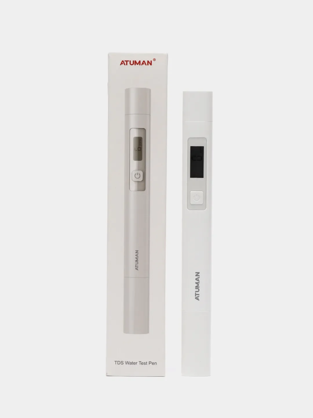 Белый тестер жесткости воды ATuMan Duka TDS