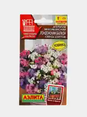 Агератум "Лондонский балкон", смесь сортов, семена, цветы