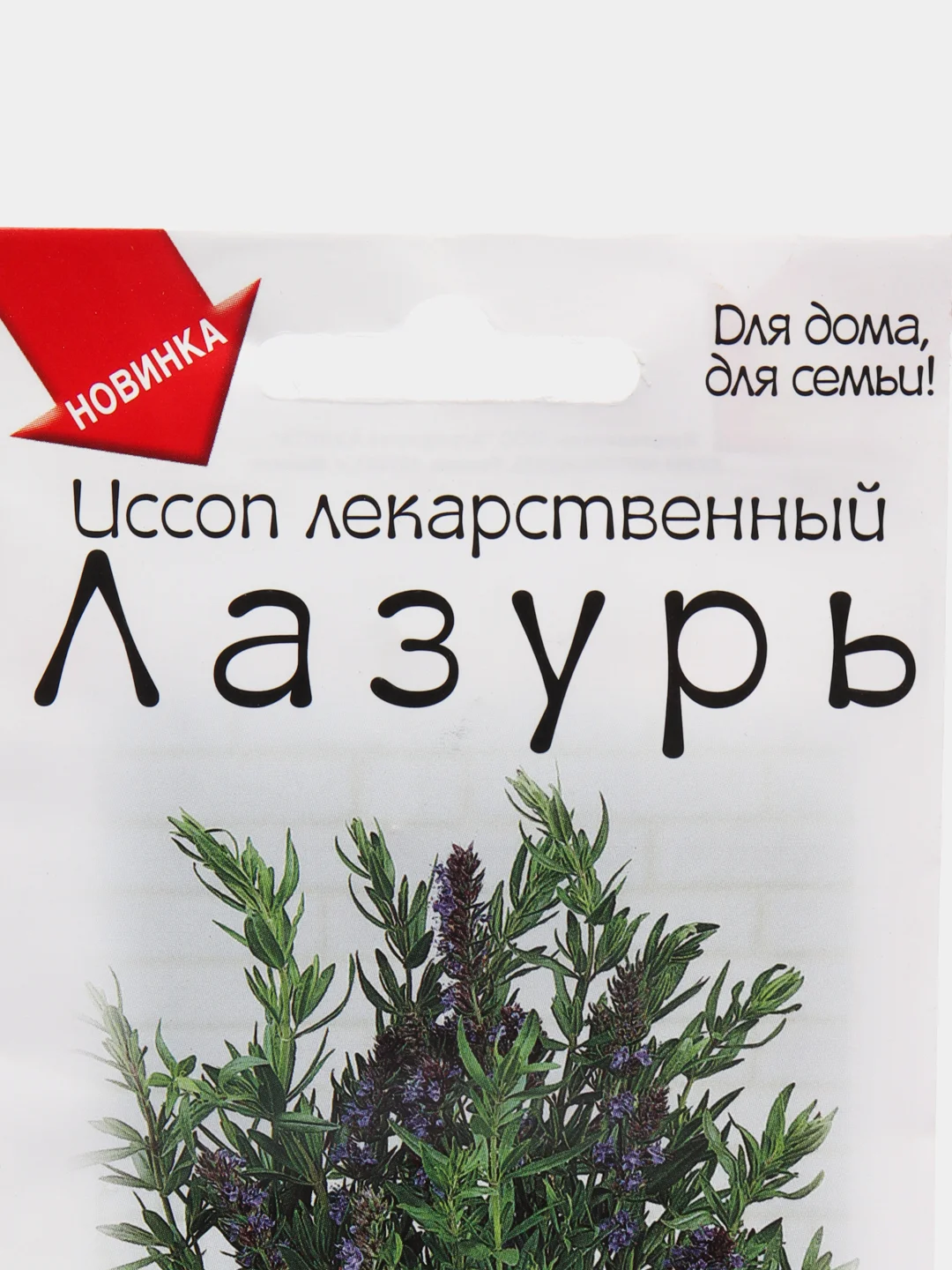 Иссоп лекарственный "Лазурь", семена