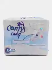 Прокладки гигиенические CONFY Lady ULTRA EXTRALONG, п/э, 7 шт
