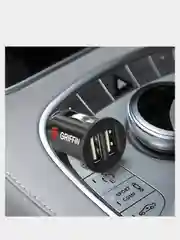 Автомобильное зарядное устройство 2 USB 2.1 А в прикуриватель в машину