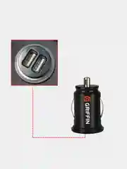 Автомобильное зарядное устройство 2 USB 2.1 А в прикуриватель в машину