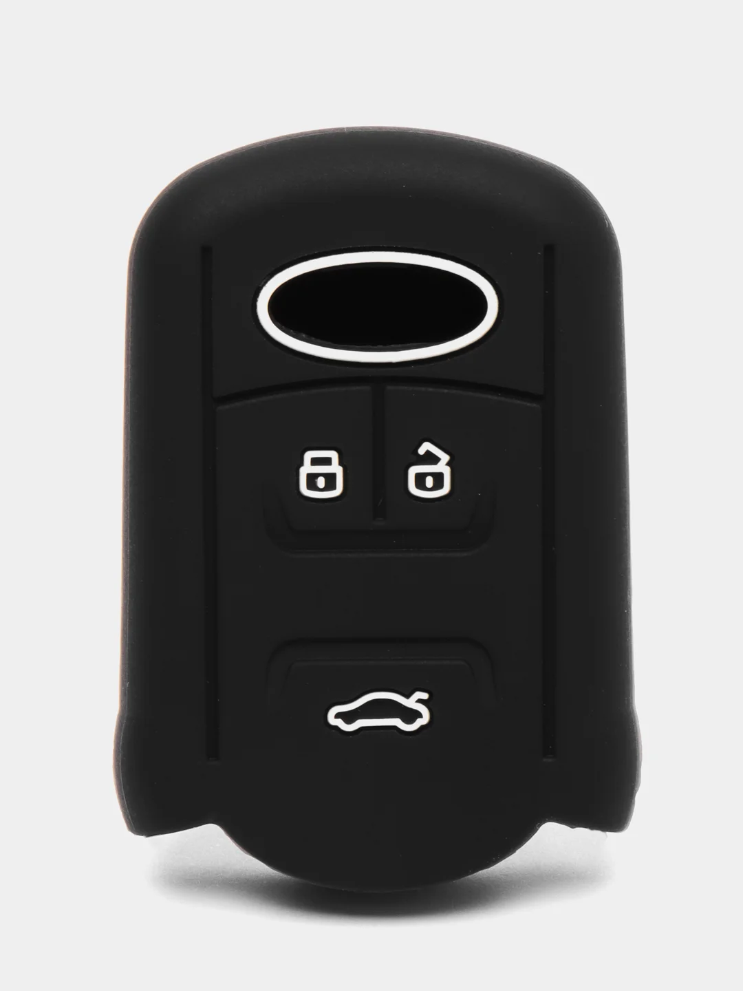 Черный чехол для смарт-ключа Chery Arizzo 7, OMODA S5, силиконовый