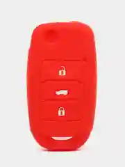 Красный чехол для выкидного ключа Changan Alsvin, CS75FL, CS55, CS35, Eado, силиконовый