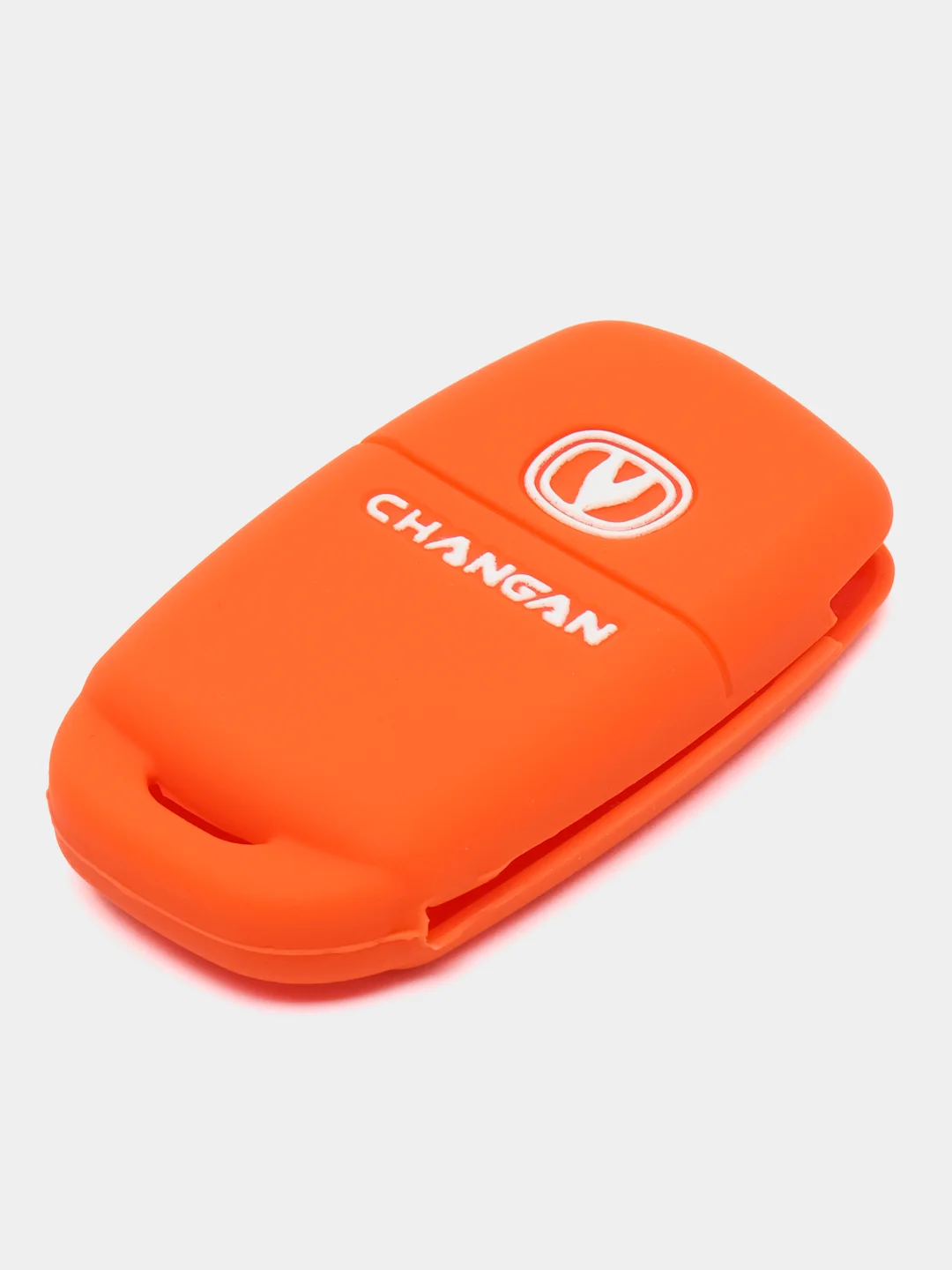 Оранжевый чехол для выкидного ключа Changan Alsvin, CS75FL, CS55, CS35, Eado, силиконовый