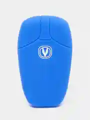 Синий чехол для смарт-ключа CHANGAN Eado plus, CS35 plus, CS55 plus, UNI-K, UNI-V, силиконовый
