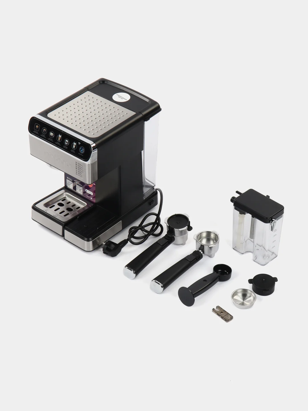 Кофеварка Polaris PCM 1540 WI-FI IQ Home Нержавеющая сталь