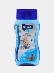 Шампунь детский AURA Baby для мальчиков и девочек 3+, 200 мл