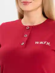 Платье женское W.W.F.H, КЛП1465П2, бордовый