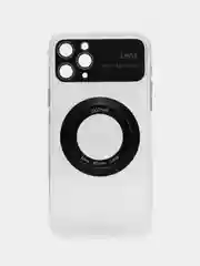 Черный чехол Magsafe iPhone 14 13 12 11 Pro Max Mini Plus + магсейф айфон прозрачный