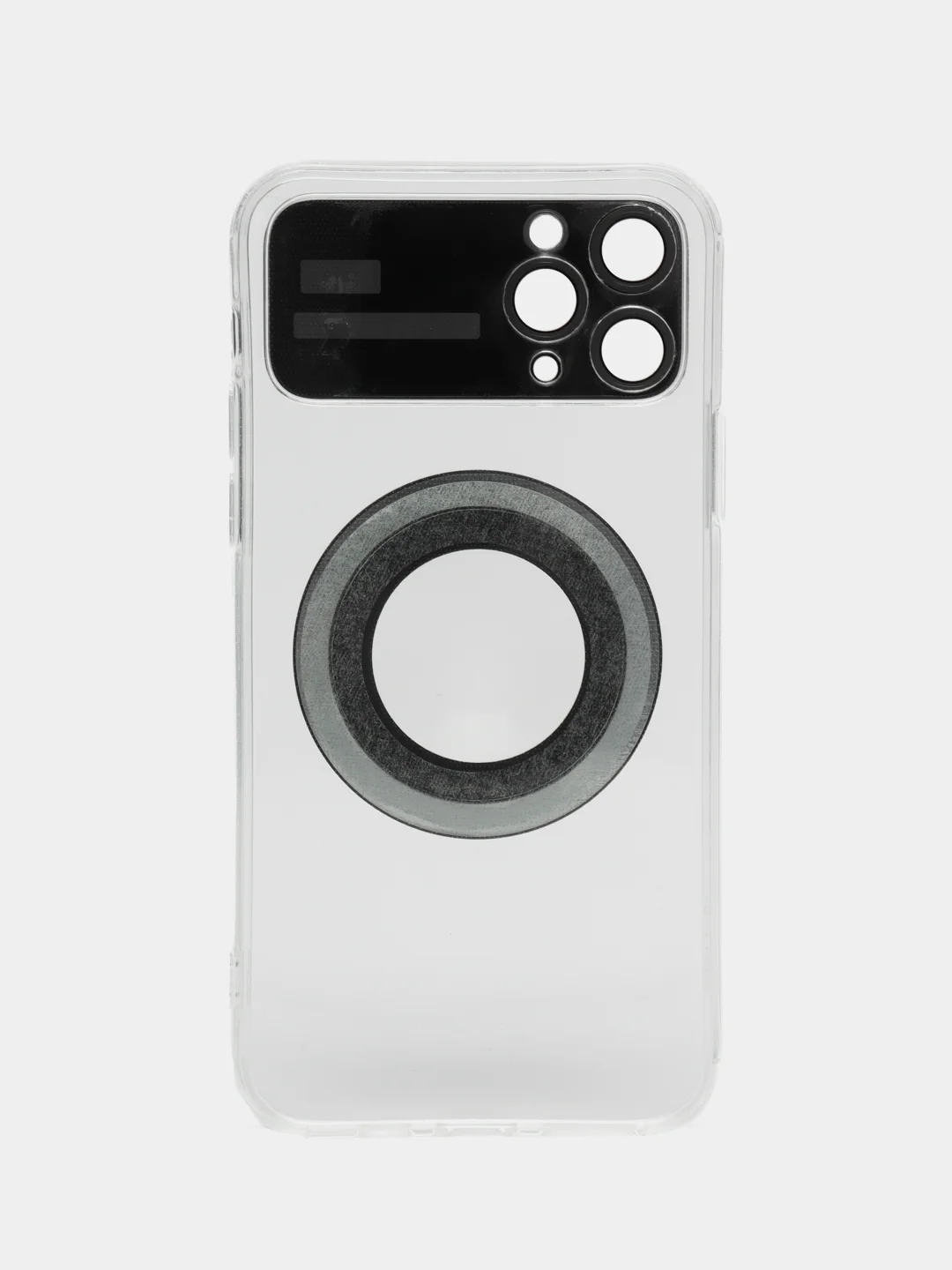 Черный чехол Magsafe iPhone 14 13 12 11 Pro Max Mini Plus + магсейф айфон прозрачный