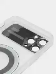 Черный чехол Magsafe iPhone 14 13 12 11 Pro Max Mini Plus + магсейф айфон прозрачный