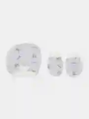 Серый комплект одежды для новорожденного 7 предметов / Набор для новорожденных