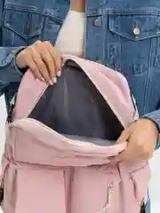 Розовый рюкзак школьный для девочки, для мальчика