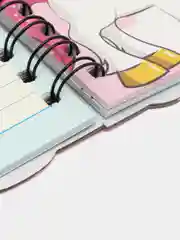 Лайм блокнот с закладками, на пружине, яркий блокнот для мальчиков и девочек, подарок 8 марта
