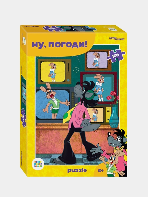 Мозаика "puzzle" 160 "Ну, погоди!" (С/м)