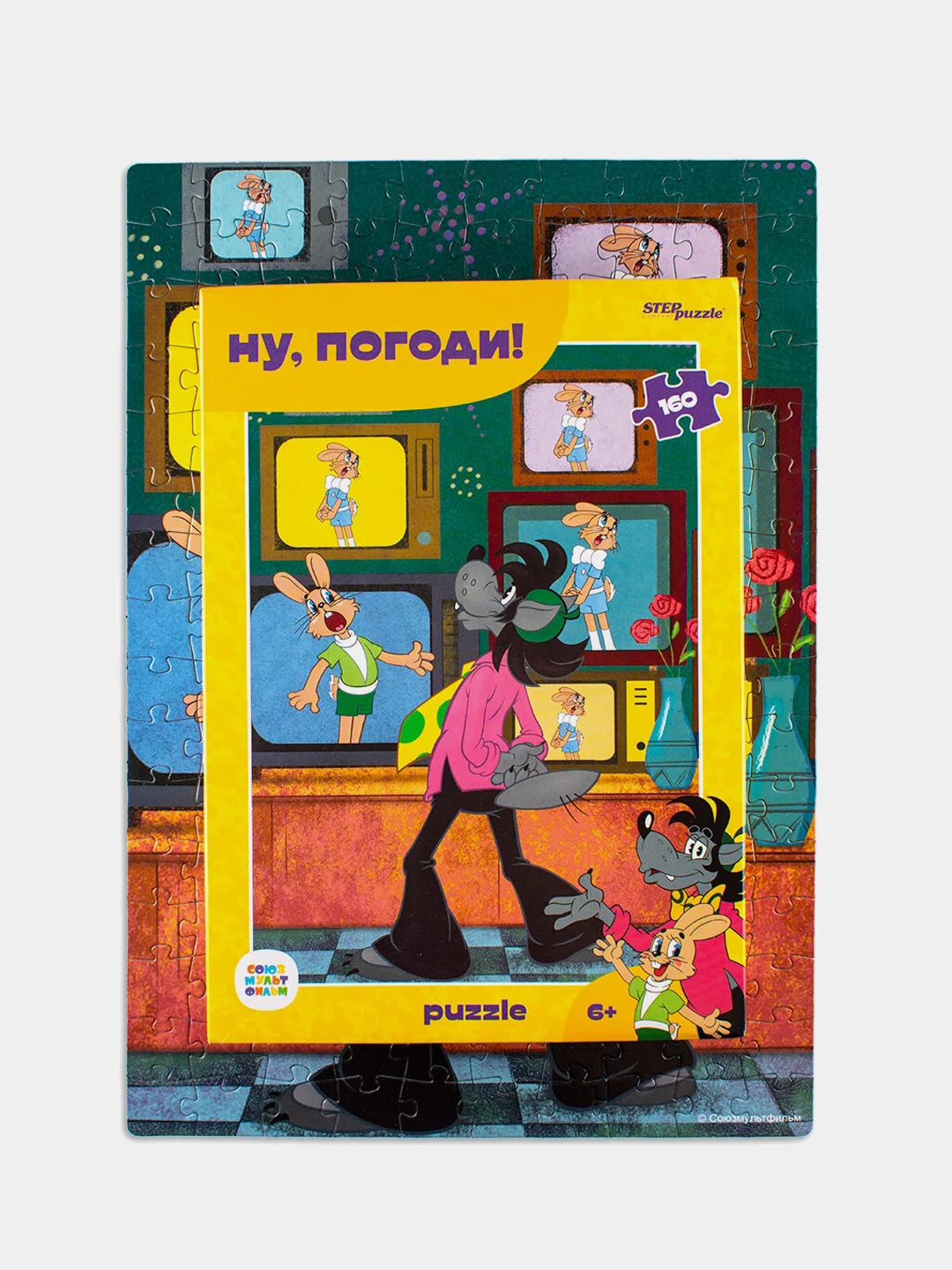 Мозаика "puzzle" 160 "Ну, погоди!" (С/м)