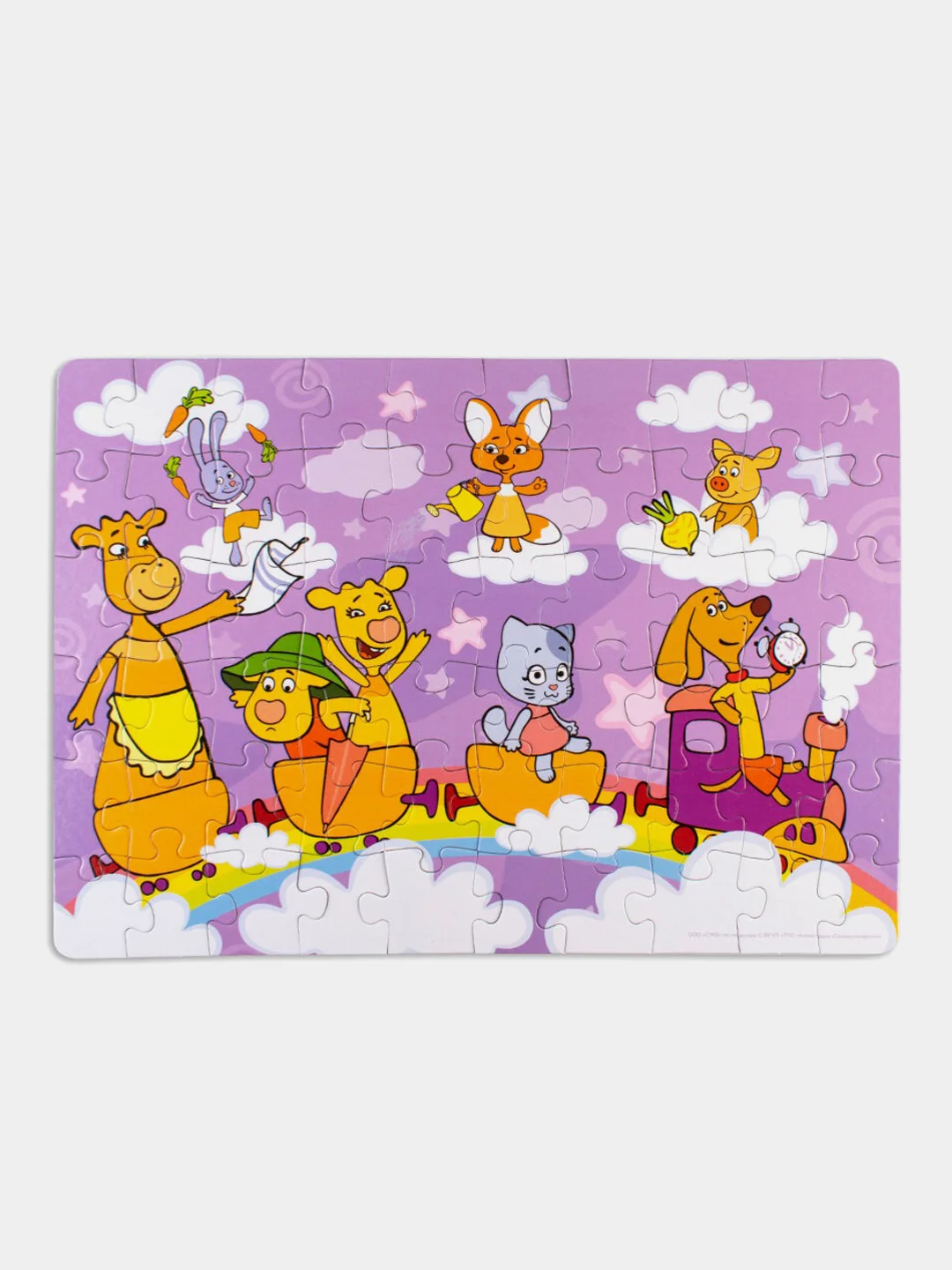 Мозаика "puzzle" 60 "Оранжевая корова"