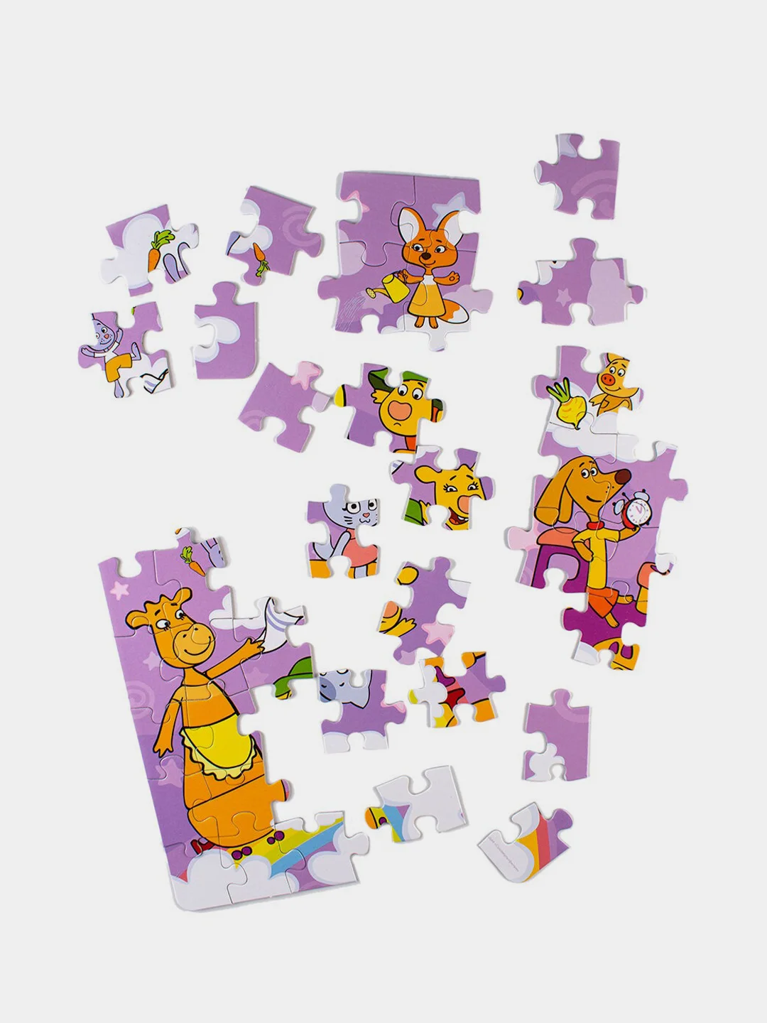Мозаика "puzzle" 60 "Оранжевая корова"